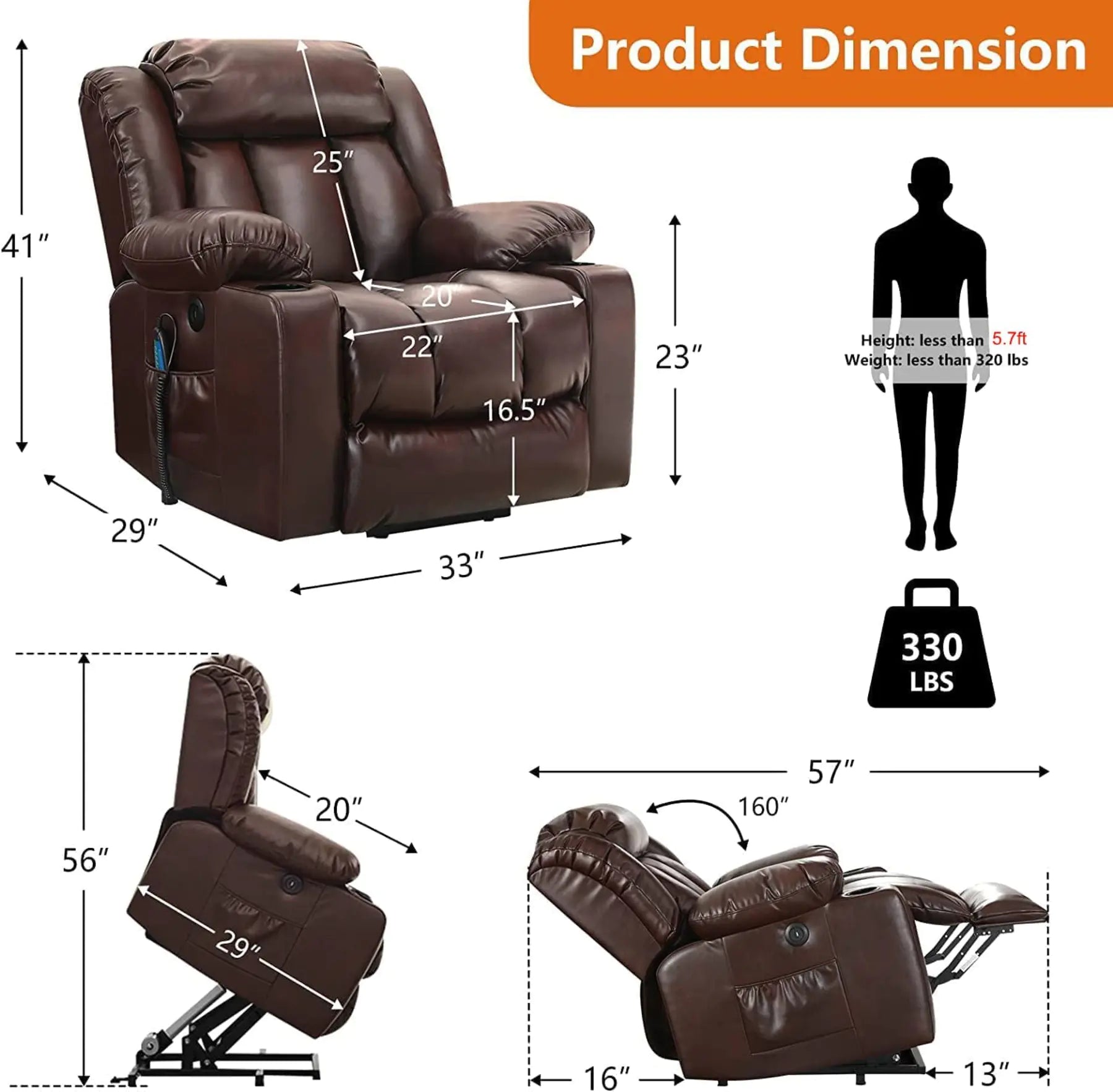 💥Clearance Sale🔥 Luxury Adjustable Massage Chair